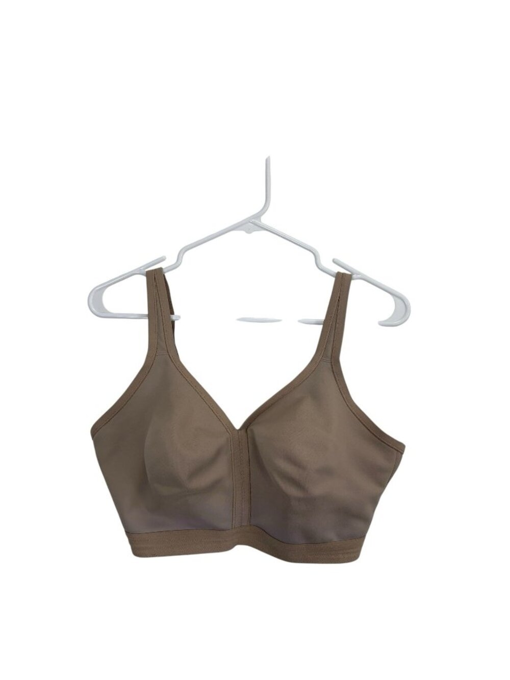 Soma Embraceable Full Coverage Wireless Bra 36H Warm Amber Tan 570148820